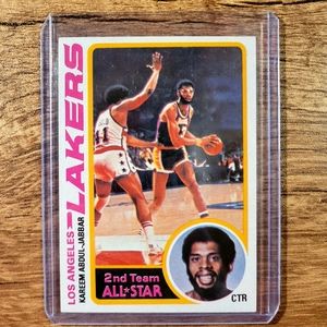 LA Lakers Kareem Abdul-Jabbar 1978 Topps Sports Card | Very Good Condition